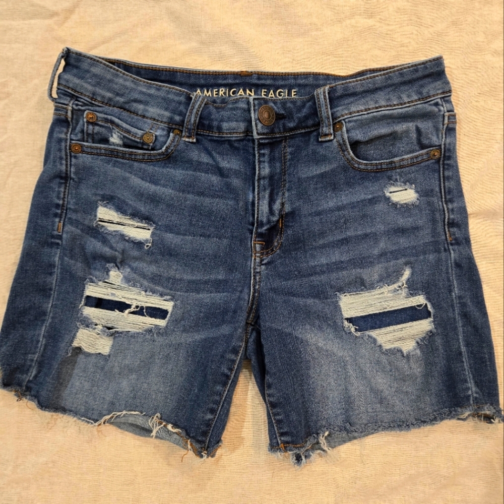 American Eagle Jean Shorts size 10